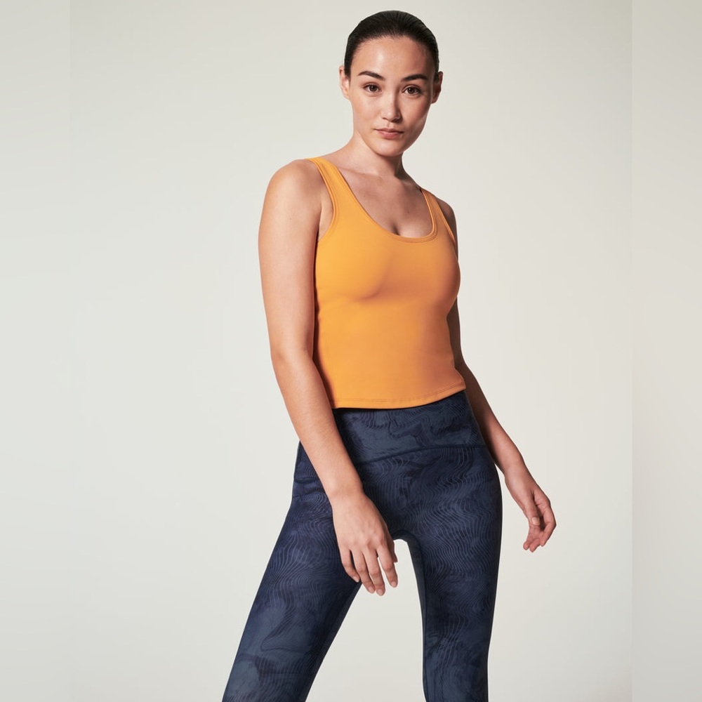 Spanx Get Moving Fitted Tank in Golden Hour NEW